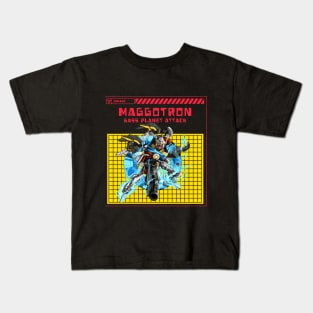 Maggotron Bass Planet Attack G Kids T-Shirt